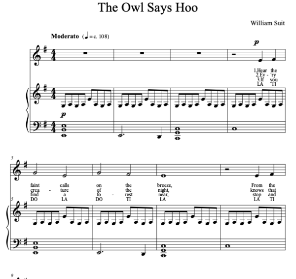 The Owl Says Hoo Songbook - Image 2